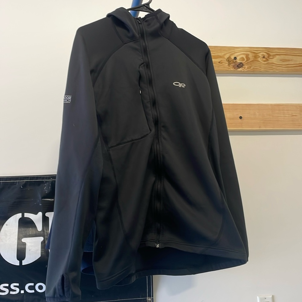 Outdoor Research hooded zip jacket